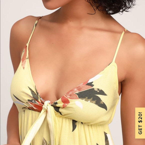 NWT tropical floral romper - Picture 3 of 5